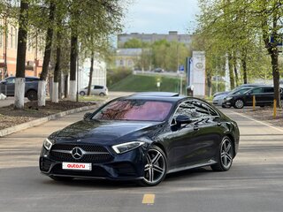 2018 Mercedes-Benz CLS 350 d III (C257), синий, 3900000 рублей, вид 2