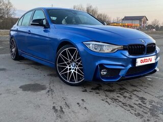 2017 BMW 3 серии 320d VI (F3x) Рестайлинг, синий, 2690000 рублей, вид 3
