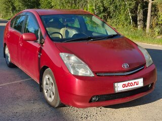 2008 Toyota Prius II Рестайлинг (XW20), красный, 650000 рублей, вид 2