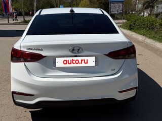 2018 Hyundai Solaris II, белый, 1004000 рублей, вид 4