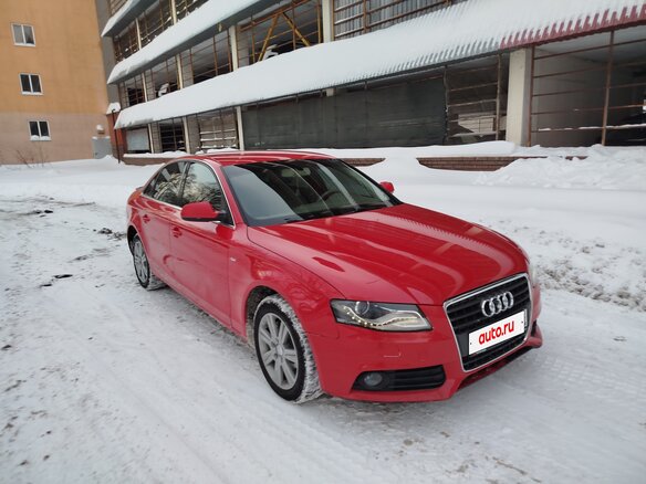 2010 Audi A4 IV (B8), красный, 875000 рублей - вид 2