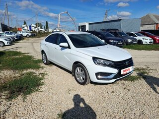 2024 Lada (ВАЗ) Vesta I Рестайлинг (NG), белый, 1413000 рублей, вид 2
