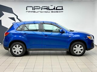 2014 Mitsubishi ASX I Рестайлинг, синий, 1129000 рублей, вид 5