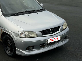 2001 Mazda Demio I (DW), серебристый, 109000 рублей, вид 4