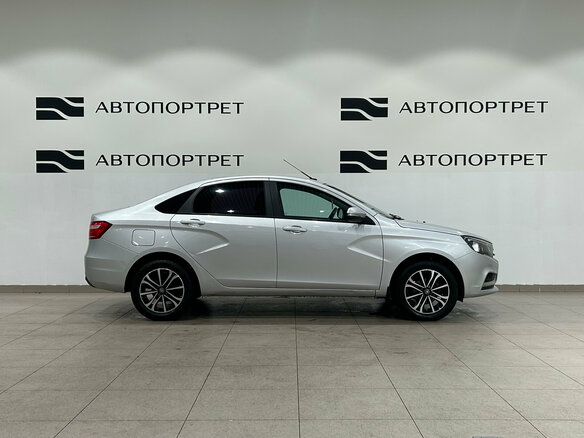 2017 Lada (ВАЗ) Vesta I, серебристый, 619000 рублей - вид 5
