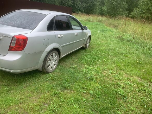 2009 Chevrolet Lacetti I, серебристый, 370000 рублей - вид 1