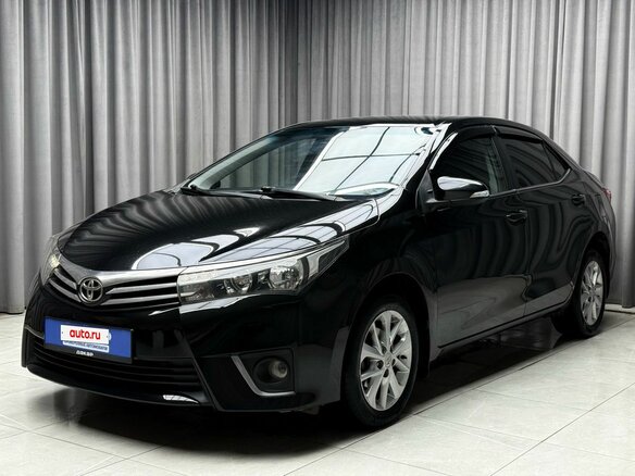 2013 Toyota Corolla XI (E160, E170, E180), чёрный, 1099000 рублей - вид 2