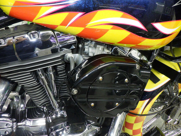 1999 Harley-Davidson Road Glide, жёлтый, 680000 рублей - вид 13