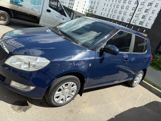 2012 Skoda Fabia II Рестайлинг, синий, 480000 рублей, вид 5