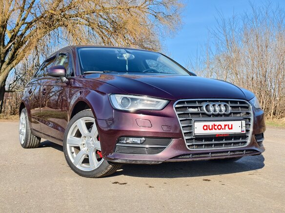 2015 Audi A3 III (8V), пурпурный, 1100000 рублей - вид 20