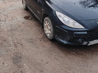 2007 Peugeot 307 I Рестайлинг, чёрный, 250000 рублей, вид 2