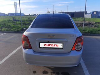 2012 Chevrolet Aveo II, серебристый, 430000 рублей, вид 4