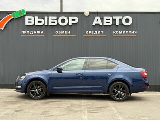 2017 Skoda Octavia III (A7) Рестайлинг, синий, 1950000 рублей, вид 4