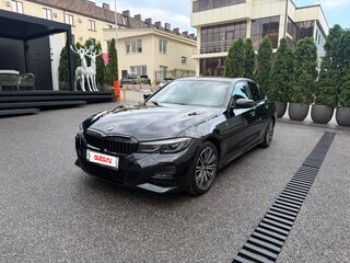 2021 BMW 3 серии 320d xDrive VII (G2x), чёрный, 3600000 рублей, вид 2