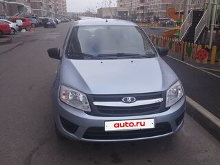 2017 Lada (ВАЗ) Granta I, серый, 700000 рублей, вид 3