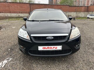2010 Ford Focus II Рестайлинг, чёрный, 599000 рублей, вид 2