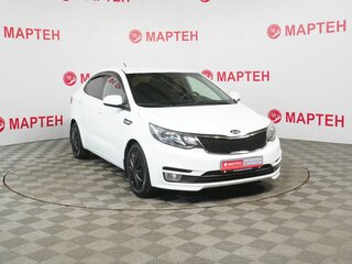 2016 Kia Rio III Рестайлинг, белый, 819000 рублей, вид 3
