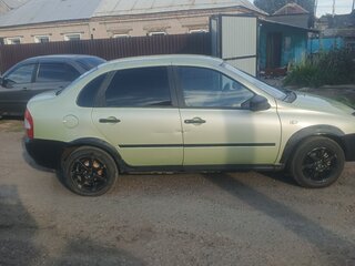 2007 Lada (ВАЗ) Kalina I, зелёный, 150000 рублей, вид 2