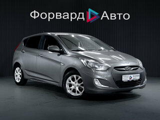 2012 Hyundai Solaris I, серый, 649000 рублей, вид 1