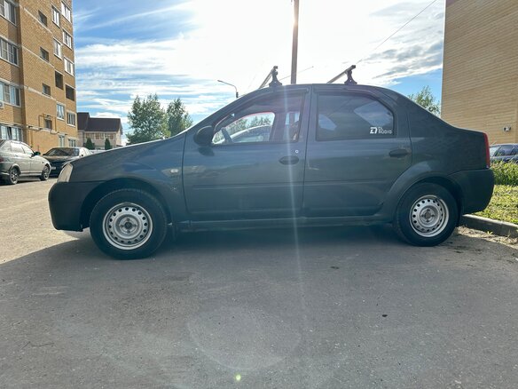 2007 Renault Logan I, серый - вид 5