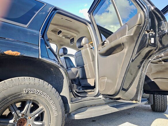2008 Chevrolet TrailBlazer I Рестайлинг, чёрный, 650000 рублей - вид 10