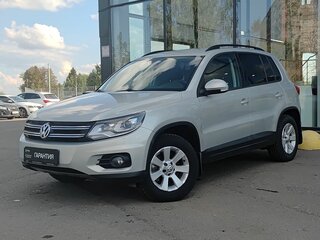 2012 Volkswagen Tiguan I Рестайлинг, серебристый, 1372800 рублей, вид 1
