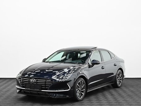 2021 Hyundai Sonata VIII (DN8), синий, 1975000 рублей, вид 3