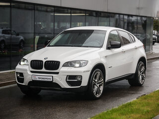 2013 BMW X6 35i I (E71) Рестайлинг, белый, 1892000 рублей, вид 3
