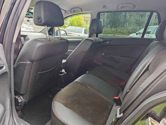 2012 Opel Astra H Рестайлинг, чёрный - вид 7