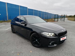 2014 BMW 5 серии 520i VI (F10/F11/F07) Рестайлинг, чёрный, 1950000 рублей, вид 3