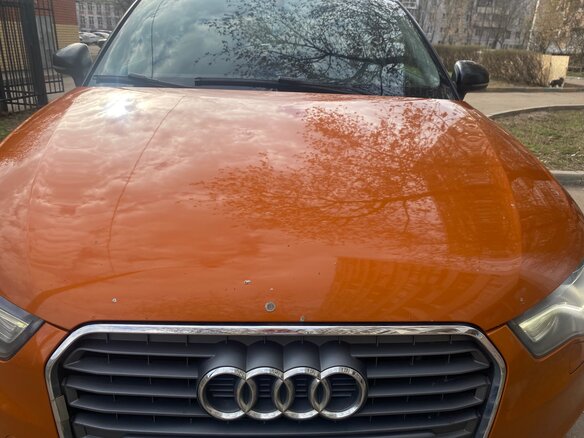 2013 Audi A1 I (8X), оранжевый, 1000000 рублей - вид 9