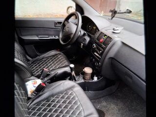 2007 Hyundai Getz I Рестайлинг, бежевый, 250000 рублей, вид 2