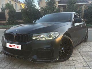 2019 BMW 5 серии 530d xDrive VII (G30/G31/G38), чёрный, 3950000 рублей, вид 1