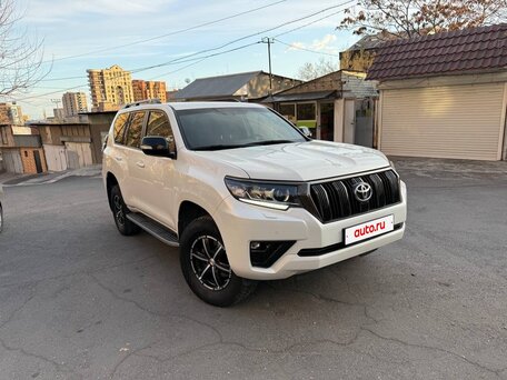 2021 Toyota Land Cruiser Prado 150 Series Рестайлинг 3, белый, 6500000 рублей, вид 5