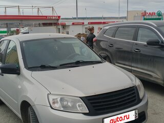 2017 Lada (ВАЗ) Granta I, серебристый, 330000 рублей, вид 1