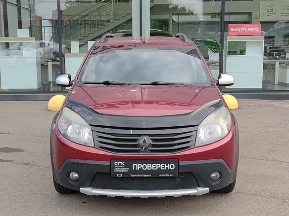 2013 Renault Sandero Stepway I, красный, 510000 рублей - вид 1