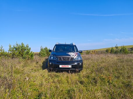 2008 Nissan X-Trail II, чёрный, 630000 рублей, вид 4