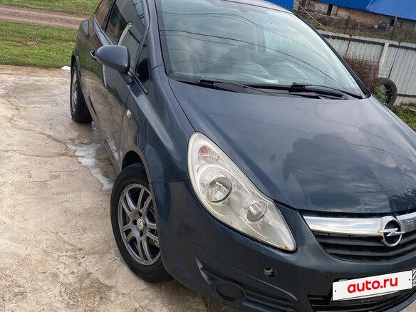2008 Opel Corsa D, серый, 240000 рублей