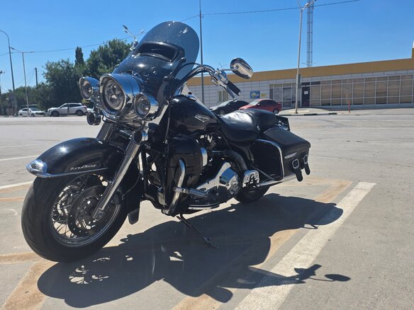 2001 Harley-Davidson Road King, чёрный, 900000 рублей - вид 4