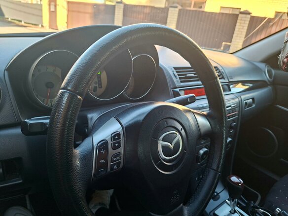 2007 Mazda 3 I (BK) Рестайлинг, чёрный, 675000 рублей - вид 17