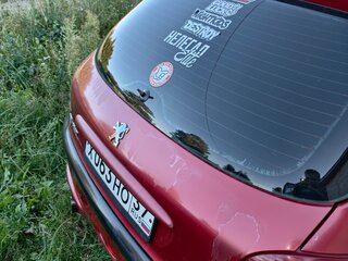 2003 Peugeot 206, красный, 100000 рублей, вид 3