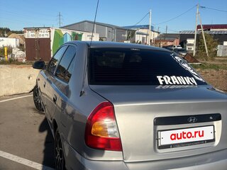 2004 Hyundai Accent ТагАЗ II, серебристый, 350000 рублей, вид 2