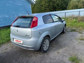 2007 Fiat Punto III Grande Punto, серебристый, 200000 рублей, вид 3