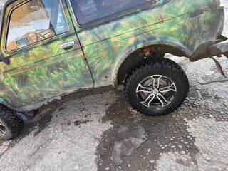 1997 Lada (ВАЗ) 2121 (4x4) I Рестайлинг, зелёный, 250000 рублей, вид 4