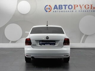 2019 Volkswagen Polo V Рестайлинг, белый, 765000 рублей, вид 4