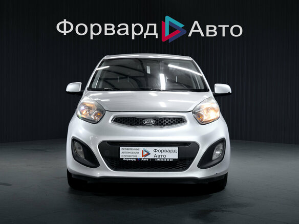 2012 Kia Picanto II, серебристый, 599000 рублей - вид 1