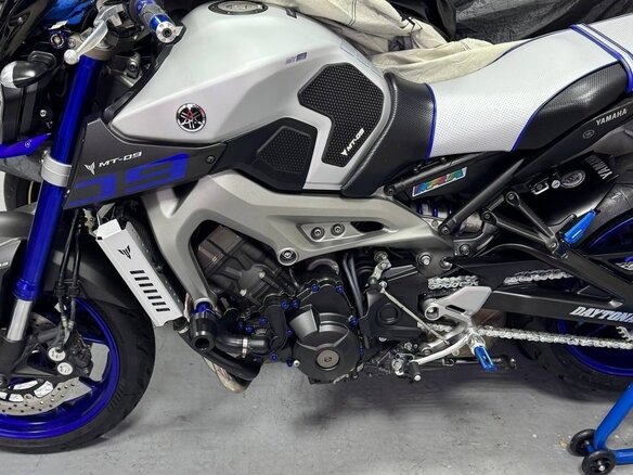 2015 Yamaha MT-09 (FZ-09), синий, 800000 рублей - вид 20