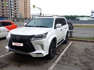 2011 Lexus LX 570 III, белый, 3500000 рублей, вид 3