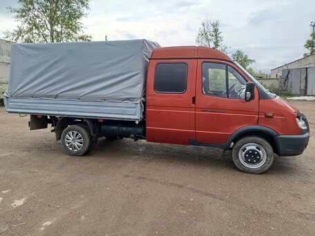 2010 ГАЗ ГАЗель (33023/330273) Фермер, красный, 665000 рублей, вид 3