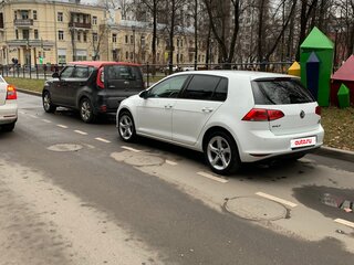 2014 Volkswagen Golf VII, белый, 1150000 рублей, вид 5